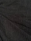 Tissu en lin par cour, tissu en coton biologique, tissus naturels semi-transparents texturés / non blanchis, blanc ivoire.