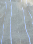 SILVER STRIPES ON LINEN