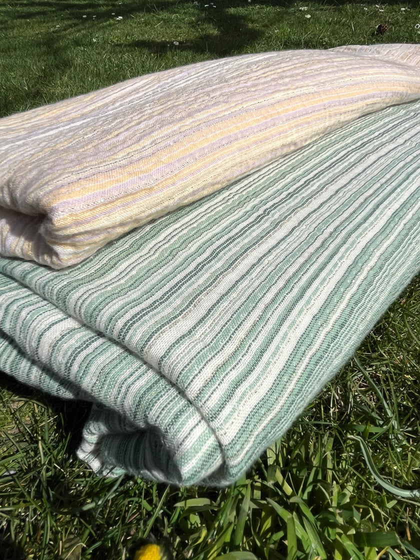 Tissu mousseline par cour - Tissu mousseline biologique - Mousseline de coton pour bébé - Tissu gaze 2 couches par mètre, 150 CM DE LARGEUR. Couverture pour nouveau-né, options multicolores disponibles.