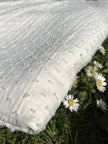 Metre ile Muslin Kumaş - Organik Muslin Kumaş - Bebek Pamuklu Muslin - Metre ile 2 Katlı Gazlı Bez Kumaş, 150 CM GENİŞLİK. Yenidoğan Battaniyesi, Çok Renkli Seçenekler Mevcuttur.