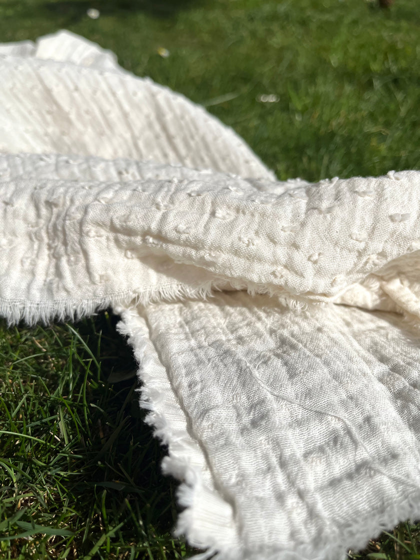 Metre ile Muslin Kumaş - Organik Muslin Kumaş - Bebek Pamuklu Muslin - Metre ile 2 Katlı Gazlı Bez Kumaş, 150 CM GENİŞLİK. Yenidoğan Battaniyesi, Çok Renkli Seçenekler Mevcuttur.