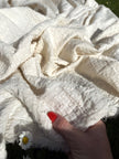 Metre ile Muslin Kumaş - Organik Muslin Kumaş - Bebek Pamuklu Muslin - Metre ile 2 Katlı Gazlı Bez Kumaş, 150 CM GENİŞLİK. Yenidoğan Battaniyesi, Çok Renkli Seçenekler Mevcuttur.