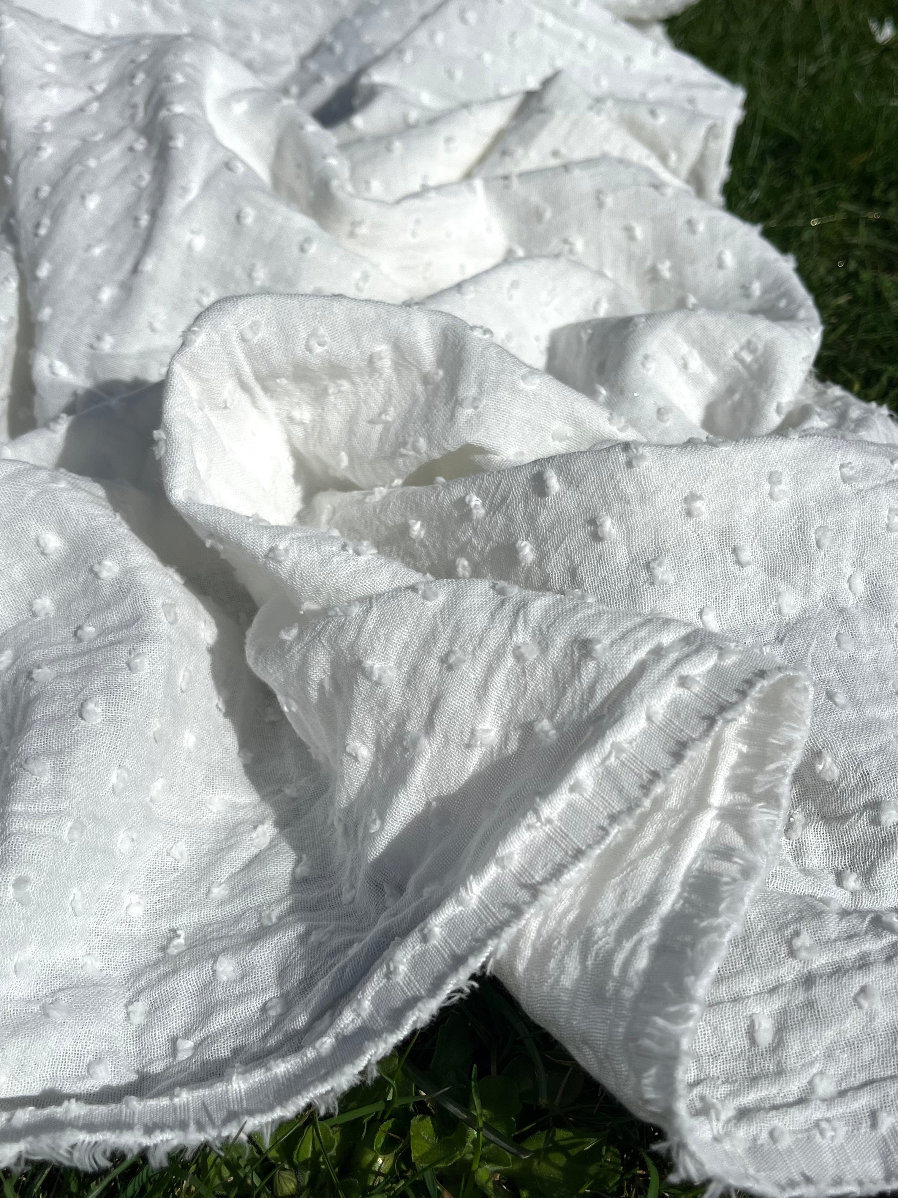 Metre ile Muslin Kumaş - Organik Muslin Kumaş - Bebek Pamuklu Muslin - Metre ile 2 Katlı Gazlı Bez Kumaş, 150 CM GENİŞLİK. Yenidoğan Battaniyesi, Çok Renkli Seçenekler Mevcuttur.