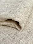 Neutral Hemp Organic Cotton Muslin Fabric.