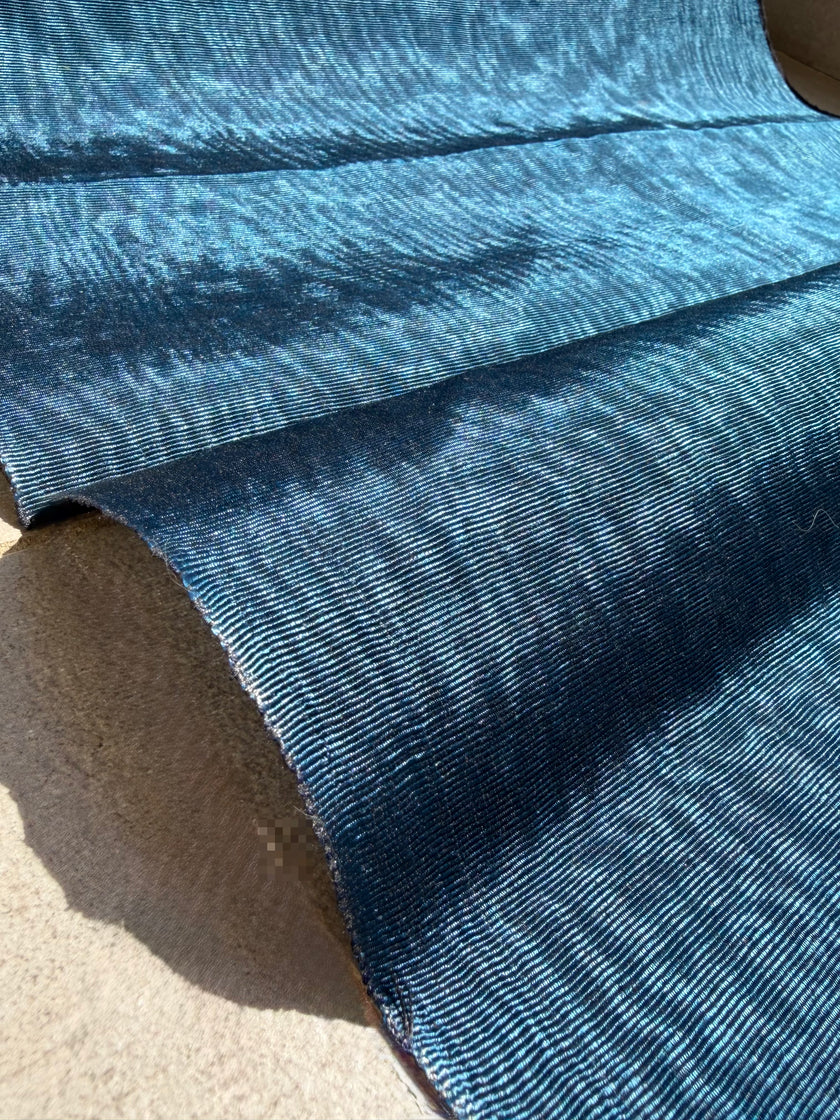 Tissu de soie, soie par cour, soie shantung, tissu moiré large, ruban de soie large et épais, tissu d’ameublement en soie.