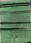 Tapisserie d'ameublement luxueuse en soie verte pour tête de lit ottomane, tissus d'intérieur pour textiles de maison : housses d'oreiller, motifs inspirés du kimono, motifs en filigrane.