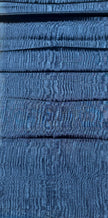 Royal Blue Silk Moiré Fabric – 50/50 Silk Cotton Blend | Ottoman-Inspired Textile