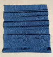 Royal Blue Silk Moiré Fabric – 50/50 Silk Cotton Blend | Ottoman-Inspired Textile