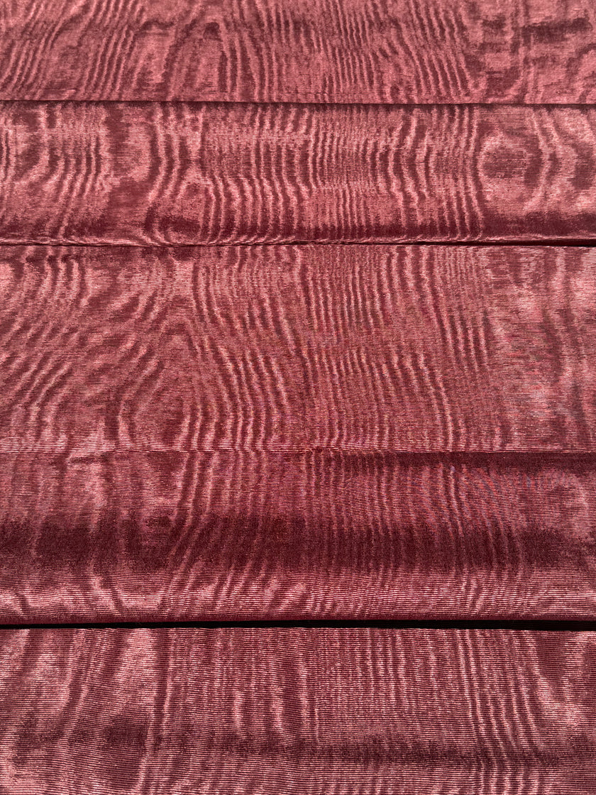 Tissu moiré de soie unique au mètre, revêtement en soie pour tête de lit ottomane, tissus d'intérieur pour textiles de maison : housses d'oreiller, motifs inspirés du kimono, motifs en filigrane