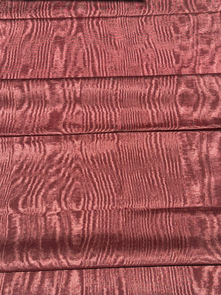 Tissu moiré de soie unique au mètre, revêtement en soie pour tête de lit ottomane, tissus d'intérieur pour textiles de maison : housses d'oreiller, motifs inspirés du kimono, motifs en filigrane