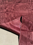Tissu moiré de soie unique au mètre, revêtement en soie pour tête de lit ottomane, tissus d'intérieur pour textiles de maison : housses d'oreiller, motifs inspirés du kimono, motifs en filigrane