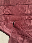 Tissu moiré de soie unique au mètre, revêtement en soie pour tête de lit ottomane, tissus d'intérieur pour textiles de maison : housses d'oreiller, motifs inspirés du kimono, motifs en filigrane