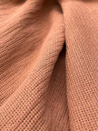 Organic Cotton Washed Softened Etamine Fabric.