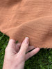 Organic Cotton Washed Softened Etamine Fabric.