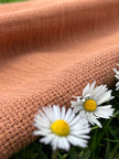 Organic Cotton Washed Softened Etamine Fabric.