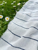 Organic Cotton Washed Softened Etamine Fabric.