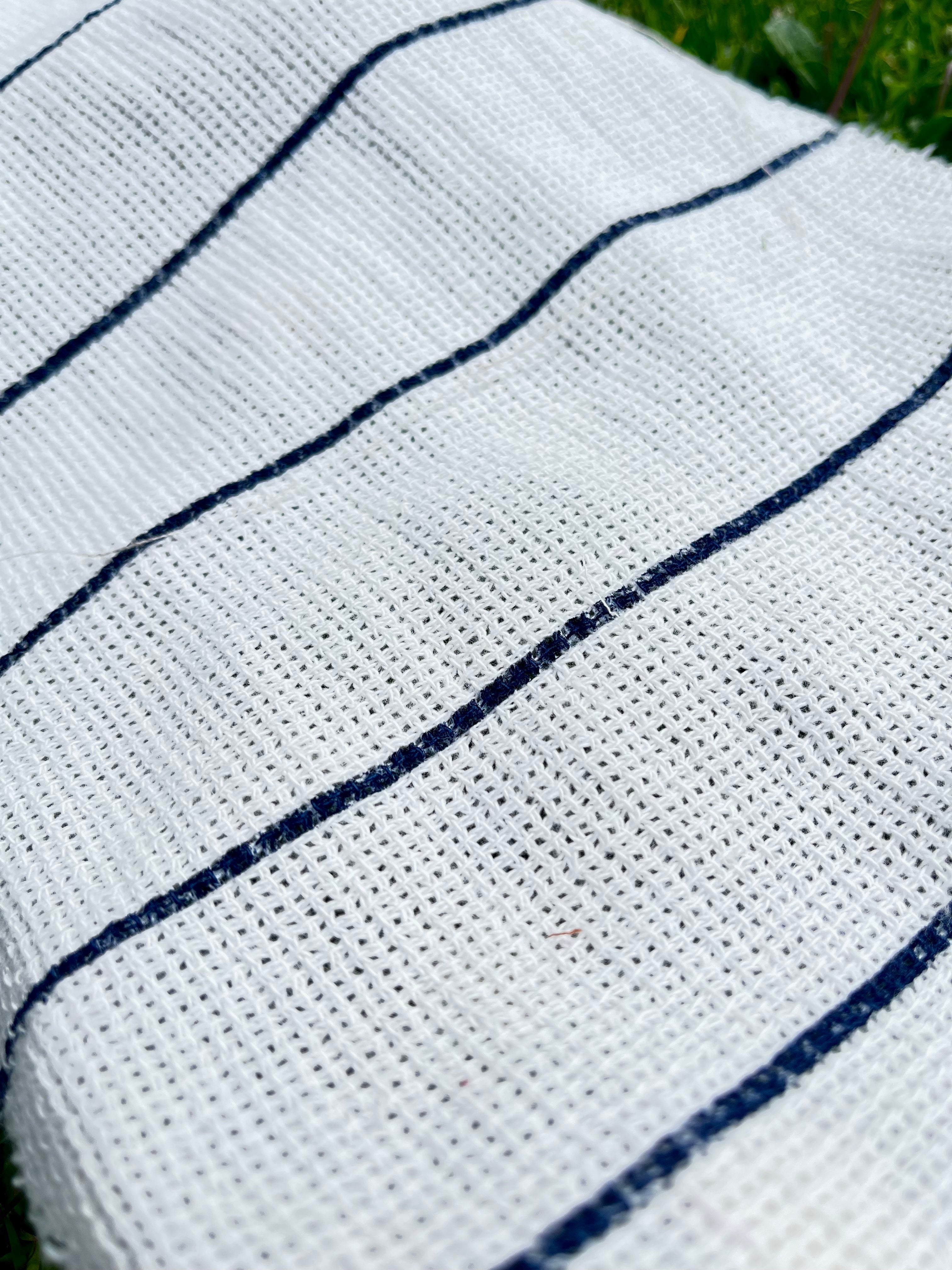 Organic Cotton Washed Softened Etamine Fabric.