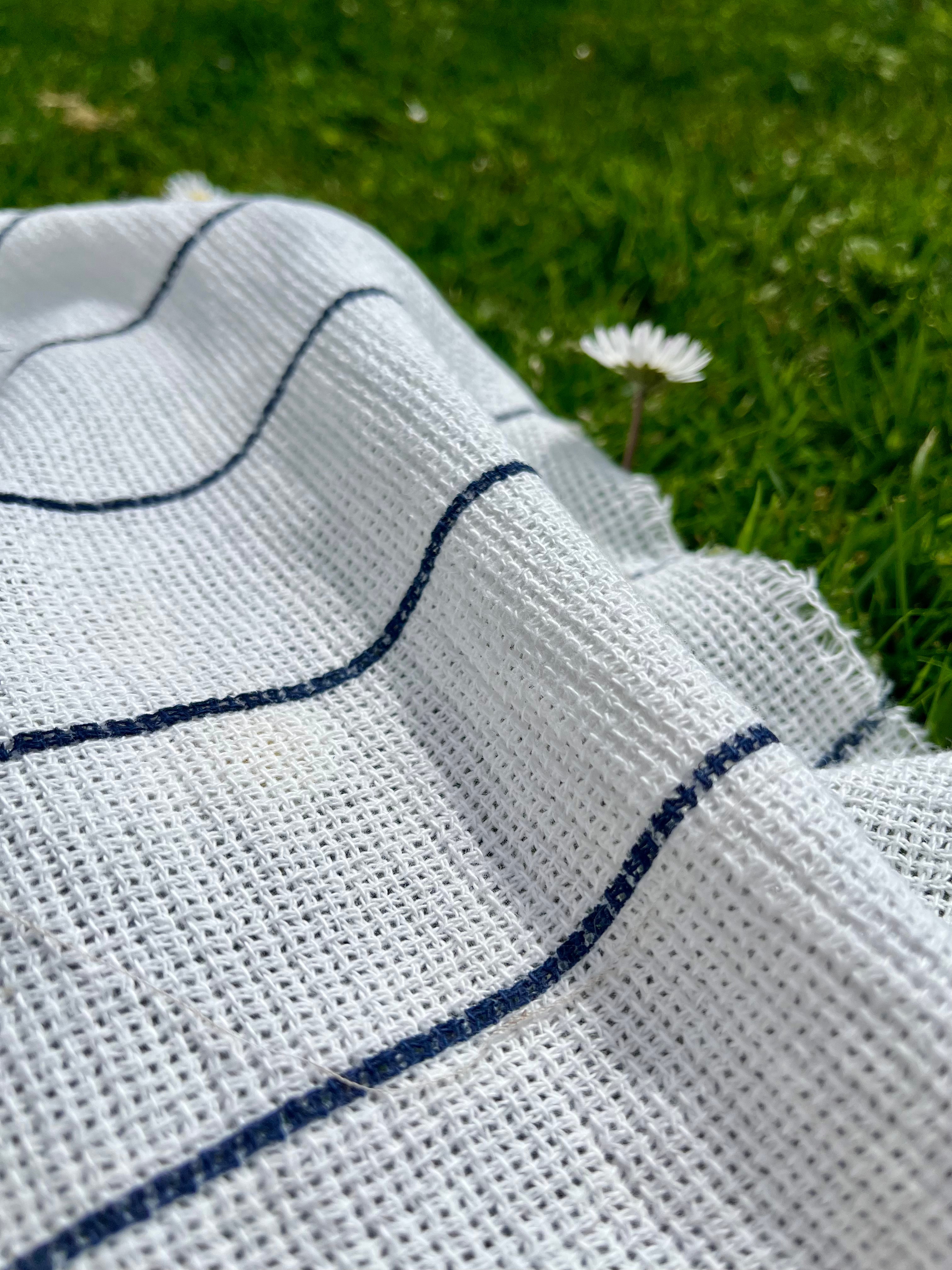 Organic Cotton Washed Softened Etamine Fabric.