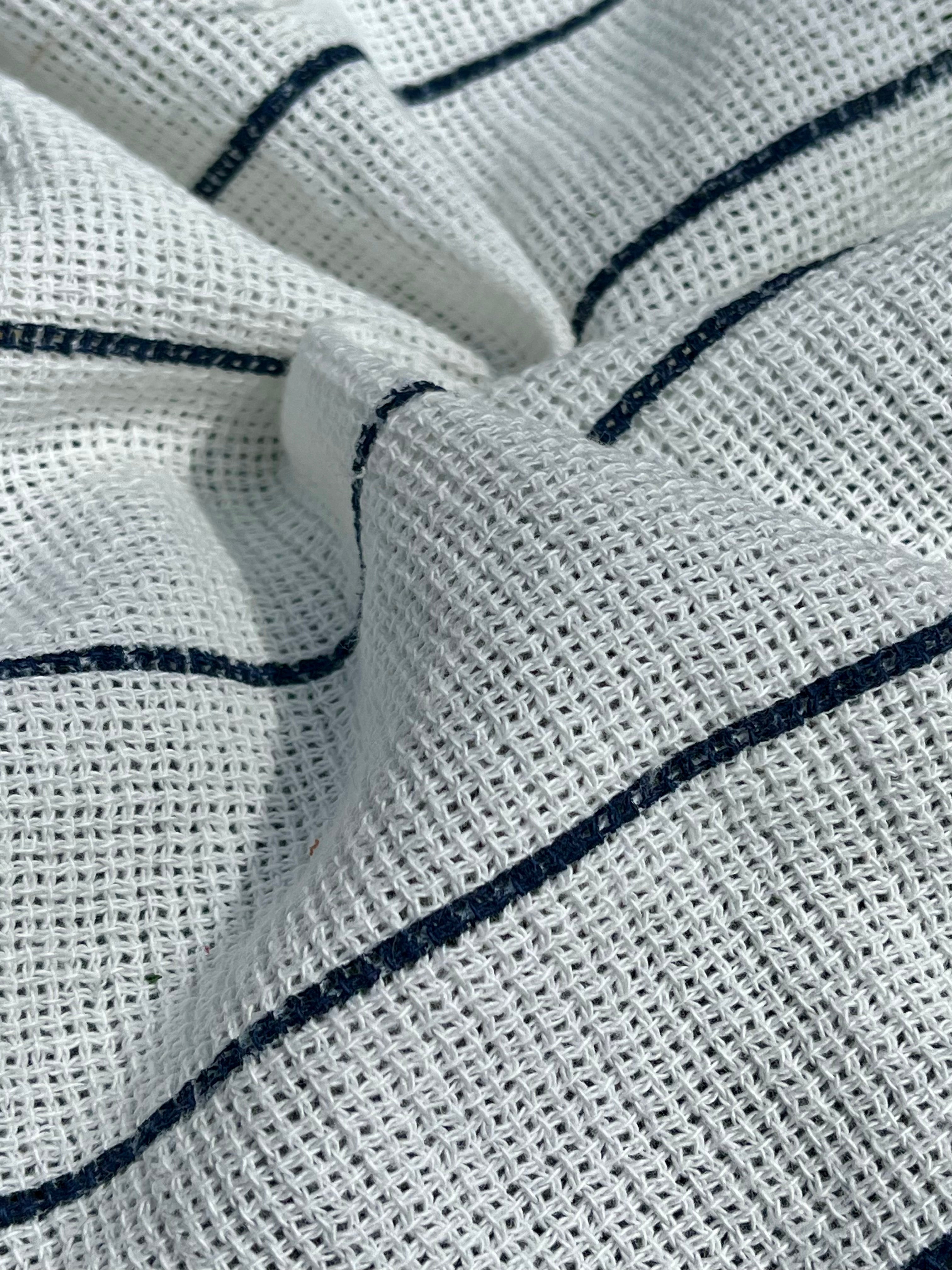 Organic Cotton Washed Softened Etamine Fabric.
