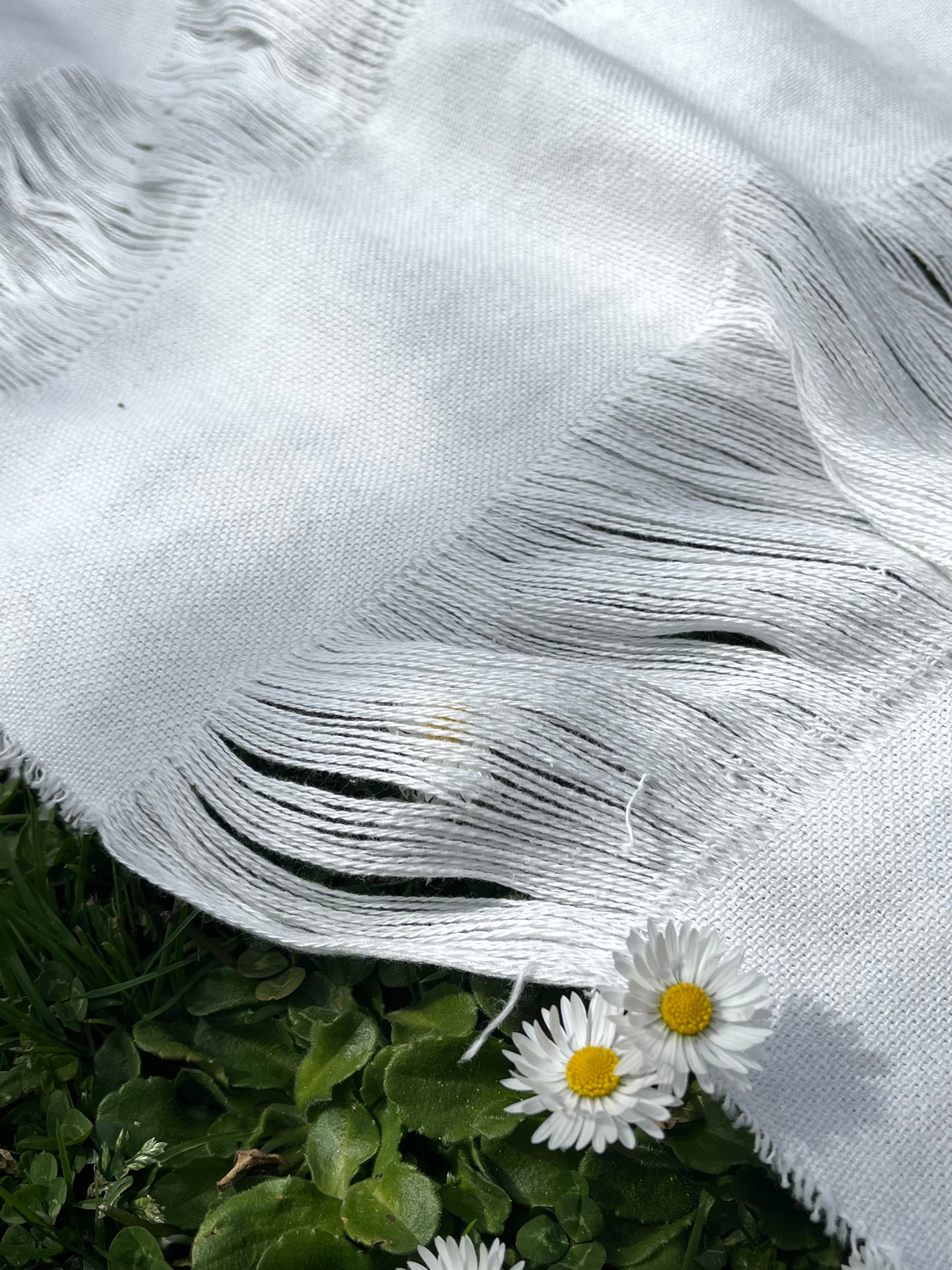 Softened Heddle Fabric, Etamine Fabric Hollow Out.