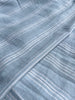 Cotton Light Weight Blue Yarn Dyed Fabric With Pin Stripes.