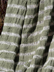 Premium Handwoven Loose Weave Crinkle Cotton Fabric | Resort Wear Textile