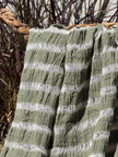 Premium Handwoven Loose Weave Crinkle Cotton Fabric | Resort Wear Textile