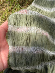 Premium Handwoven Loose Weave Crinkle Cotton Fabric | Resort Wear Textile