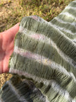 Premium Handwoven Loose Weave Crinkle Cotton Fabric | Resort Wear Textile