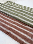 Premium Handwoven Loose Weave Crinkle Cotton Fabric | Resort Wear Textile