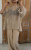 Camel Textured Linen Fabric By The Yard Natural Fabrics.