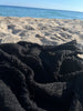Black Textured Linen Fabric By The Yard Natural Fabrics.