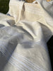 Soft Fluid Wide Striped Mid Weight Softened Linen Cotton Fabric By The Yard