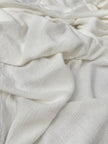 Organic Cotton Washed Softened Etamine Fabric.