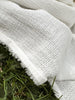 Organic Cotton Washed Softened Etamine Fabric.