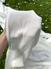 Organic Cotton Washed Softened Etamine Fabric.