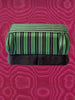 Brown Beige Striped Silk Home Textile Interior Fabrics Watermark Patterns.