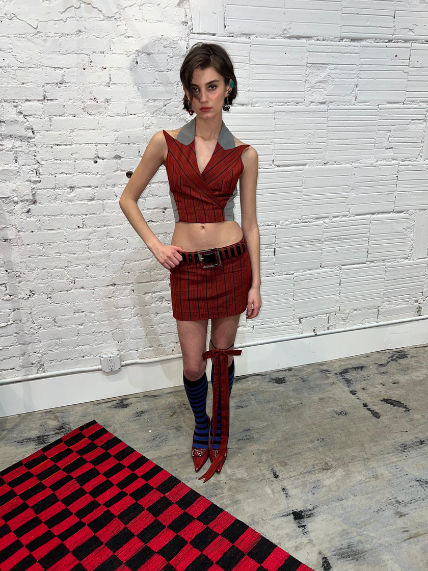 Kırmızı Siyah Çizgili Lüks İpek Döşeme Osmanlı Başlık, Ev Tekstili İç Mekan Kumaşları: Yastık Kılıfları, Kimono Esintili Tasarımlar, Filigran Desenleri.