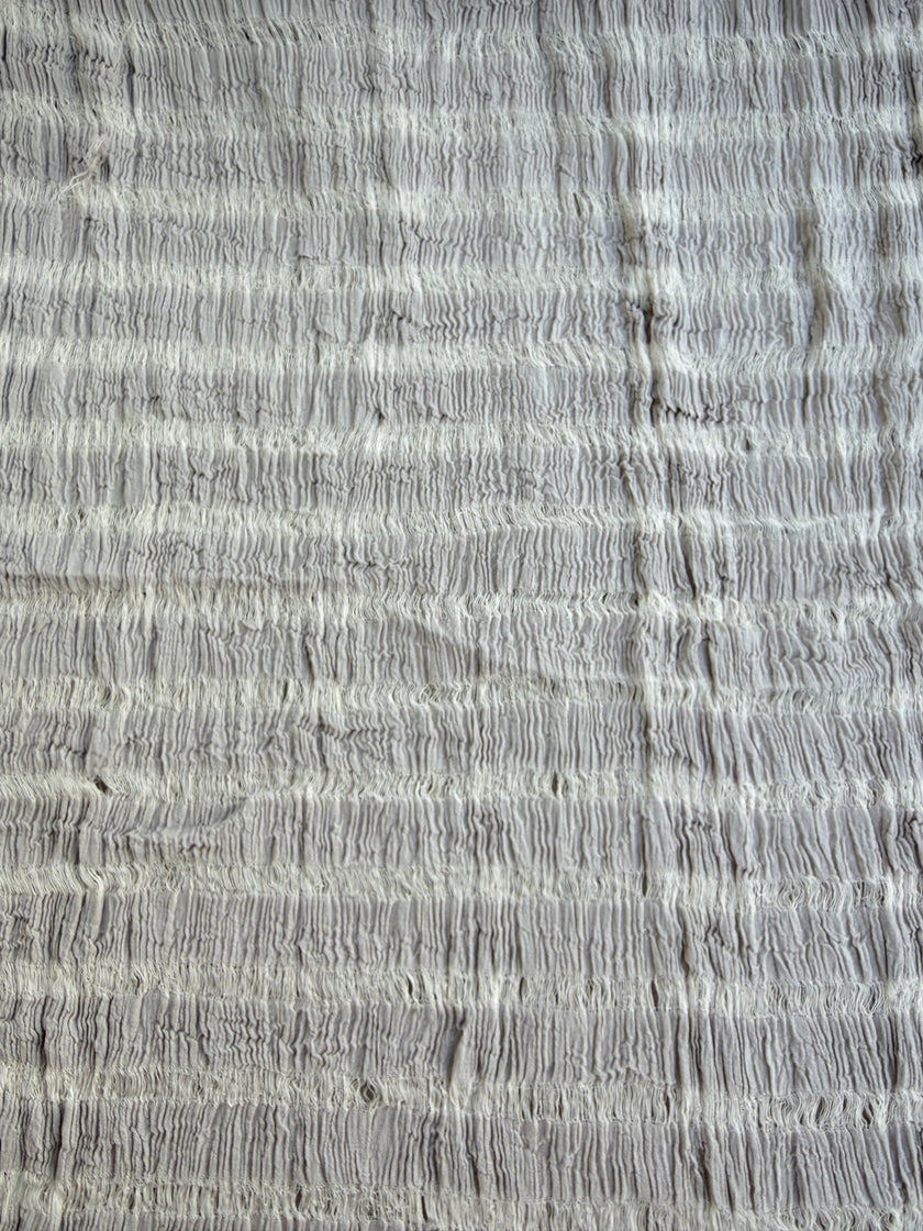 Premium Handwoven Loose Weave Crinkle Cotton Fabric | Resort Wear Textile
