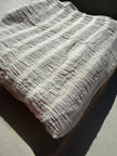 Premium Handwoven Loose Weave Crinkle Cotton Fabric | Resort Wear Textile