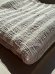Premium Handwoven Loose Weave Crinkle Cotton Fabric | Resort Wear Textile