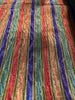 Striped Pattern Moiré Fabric By The Yard – Luxurious Silk  For Interior Design & Special Sewing Projects. / 24 inches - 60 cm Width
