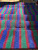 Multi Color Striped Pattern Moiré Fabric By The Yard – Luxurious Silk  For Interior Design & Special Sewing Projects. / 22 inches - 50 cm Width.