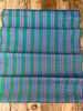 Multi Color Striped Pattern Moiré Fabric By The Yard – Luxurious Silk  For Interior Design & Special Sewing Projects. / 22 inches - 50 cm Width