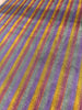 Multi Color Striped Pattern Moiré Fabric By The Yard – Luxurious Silk  For Interior Design & Special Sewing Projects. / 22 inches - 50 cm Width.