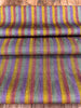 Multi Color Striped Pattern Moiré Fabric By The Yard – Luxurious Silk  For Interior Design & Special Sewing Projects. / 22 inches - 50 cm Width.