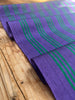 Multi Color Striped Pattern Moiré Fabric By The Yard – Luxurious Silk  For Interior Design & Special Sewing Projects. / 22 inches - 50 cm Width.