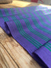 Multi Color Striped Pattern Moiré Fabric By The Yard – Luxurious Silk  For Interior Design & Special Sewing Projects. / 22 inches - 50 cm Width.