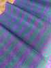 Multi Color Striped Pattern Moiré Fabric By The Yard – Luxurious Silk  For Interior Design & Special Sewing Projects. / 22 inches - 50 cm Width.