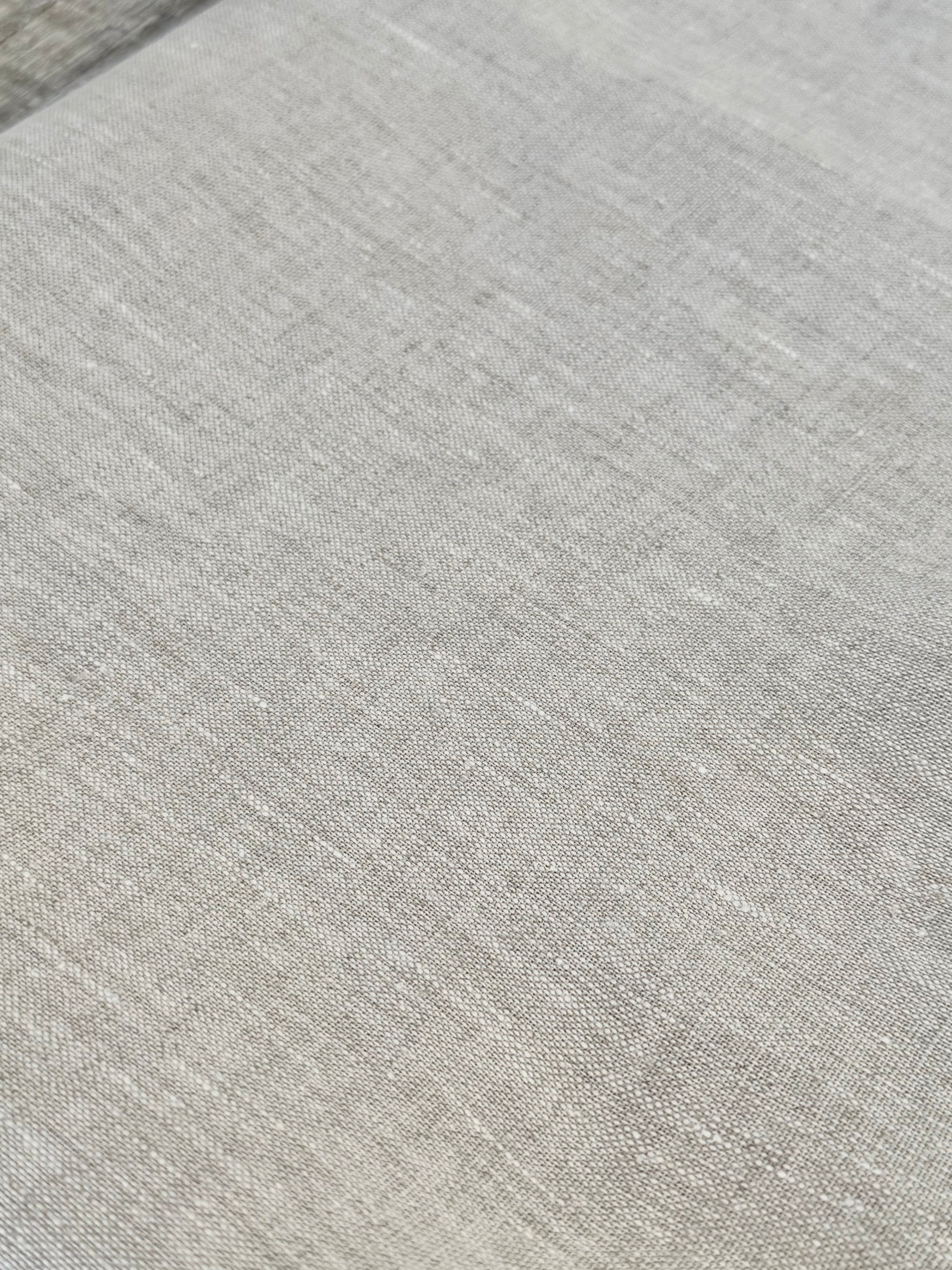 Tissu en coton biologique neutre rayé rouge au mètre, tissu froissé avec rayures épingles, large largeur.